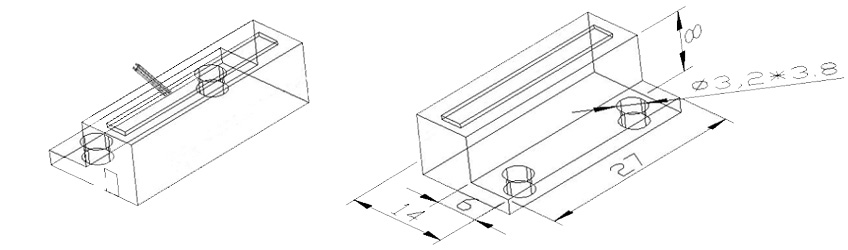 RZ-38B 木门磁 窗磁 表面贴装式