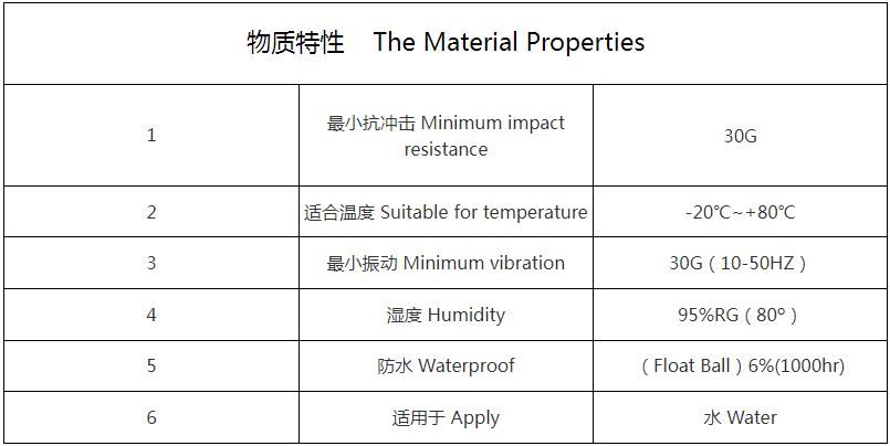 LDS-02 液位传感器 浮球开关