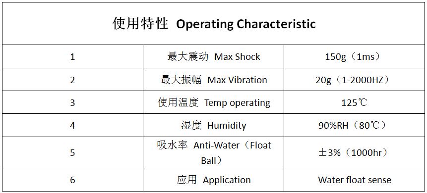 LSS2A1 液位传感器 浮球开关